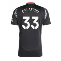 Echipament fotbal Arsenal Riccardo Calafiori #33 Tricou Deplasare 2024-25 maneca scurta